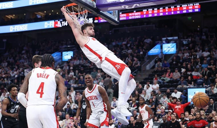 NBA'de Alperen Şengün'den 33 sayılık double-double: Houston Rockets deplasmanda kazandı!