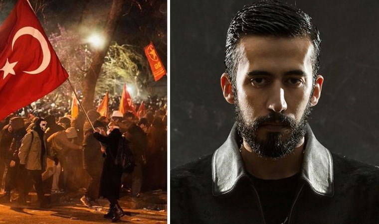 Ünlü rapçi Gazapizm'den 'gözaltılara' tepki: 'Neden üniversite kampüslerinde polis ablukası, bahçelerinde TOMA var?'