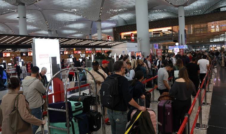 İstanbul Havalimanı'nda bayram hareketliliği!