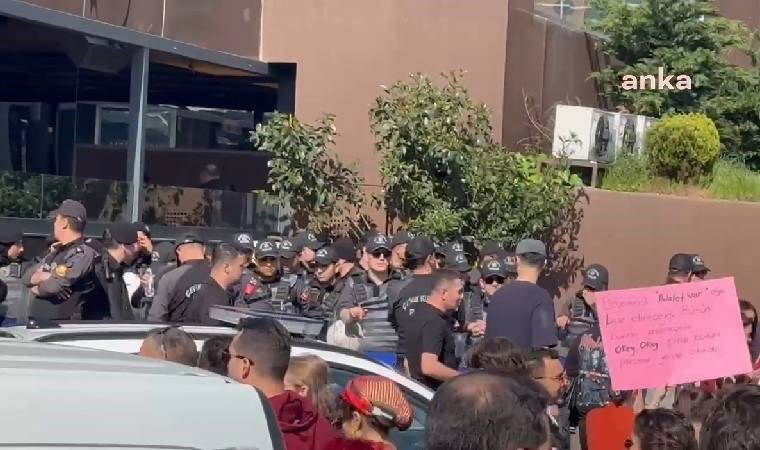 Maltepe'de Espressolab'a polis koruması!