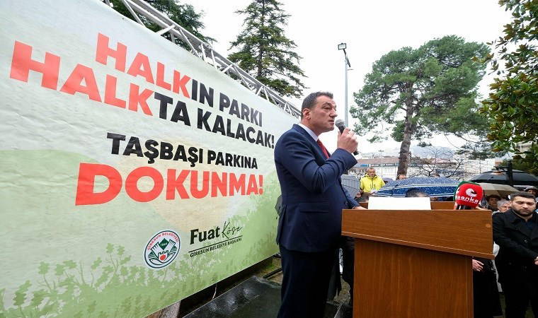 CHP'li belediye başkanı cami yapılması amacıyla yıkılmak istenen parka sahip çıktı: 'On binlerce Giresunluyu arkama alırım'