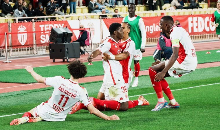 Monaco geri döndü, Nice'i 2 golle geçti!