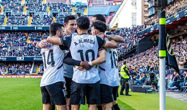 Valencia'ya galibiyet için tek gol yetti