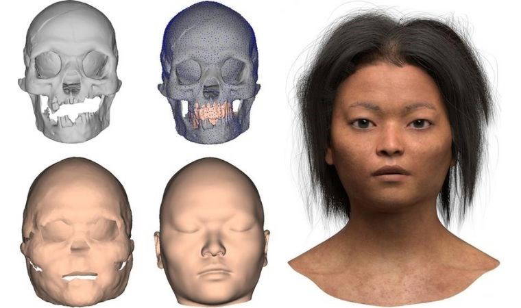 16 bin yıl önce yaşamış bir insanın yüzü yeniden oluşturuldu