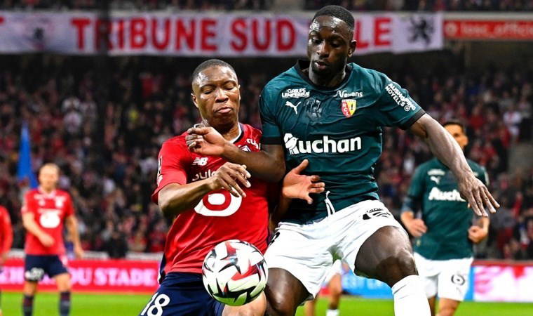 Fransa'daki Nord derbisinde kazanan Lille!
