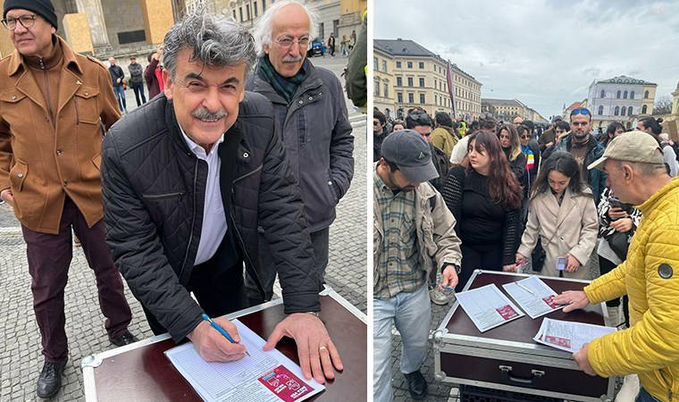 CHP Münih Birliği'nden, İmamoğlu için başlatılan 'imza kampanyasına' yoğun destek