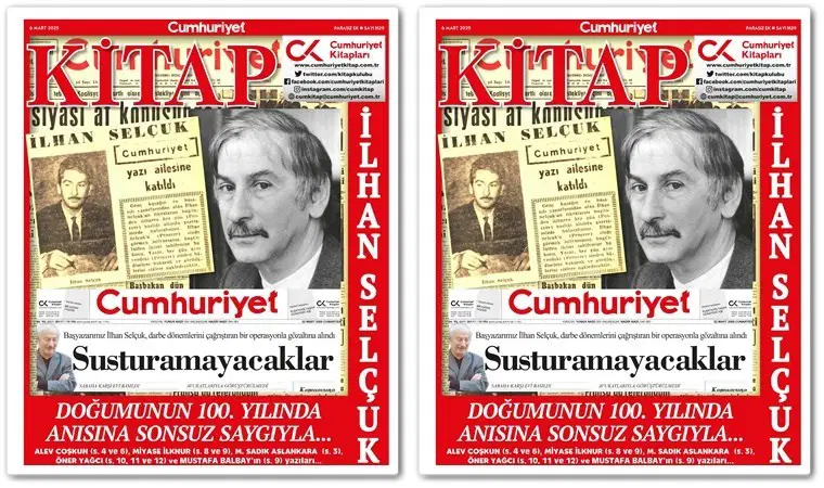 BUGÜN günlerden Cumhuriyet Kitap! Sayı 1829! / 6 Mart 2025