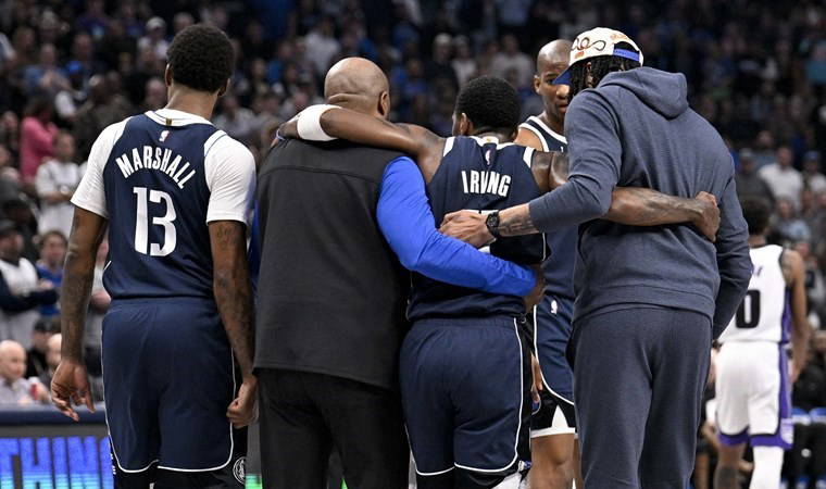 Kyrie Irving'in hareketi seyircilerden büyük alkış aldı: Sakatlığına rağmen...