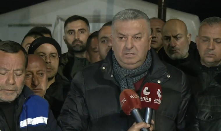 Çayırhan madencileri yer üstünde