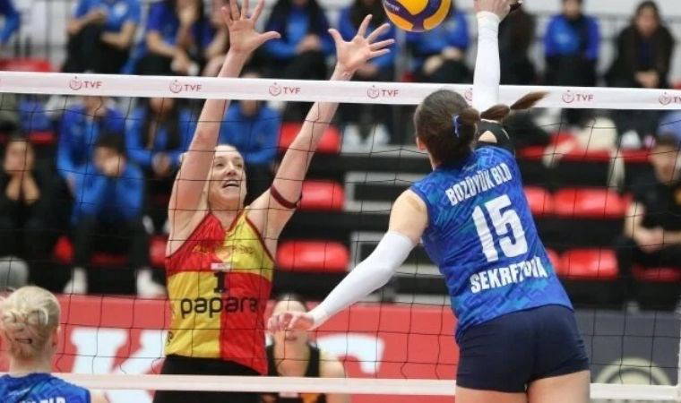 Voleybolda KFC Kadınlar 1. Ligi yarı final etabı Alanya'da başladı