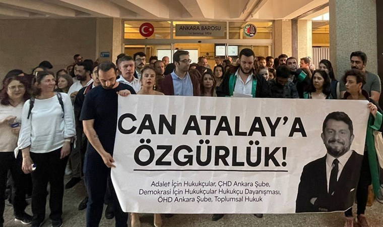Can Atalay için eylem yapan avukatlar hakkındaki soruşturmada takipsizlik