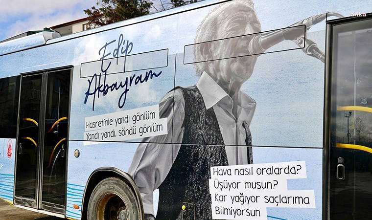 İETT'den Edip Akbayram anısına özel otobüs seferleri