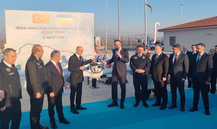 Türkiye'den Nahçıvan'a doğalgaz sevkiyatı başladı