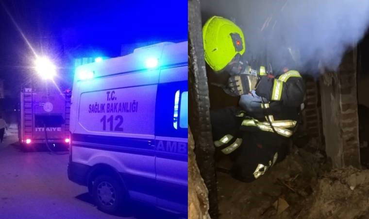 Mersin'de metruk evde yangın: 1 kişinin cansız bedeni bulundu!