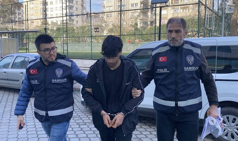 Samsun'da erkek şiddeti... Nişanlısını parkta darbetti!