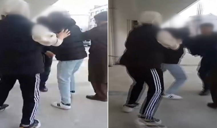 Tartıştıkları çocuğu darbedip cep telefonuyla kaydettiler!