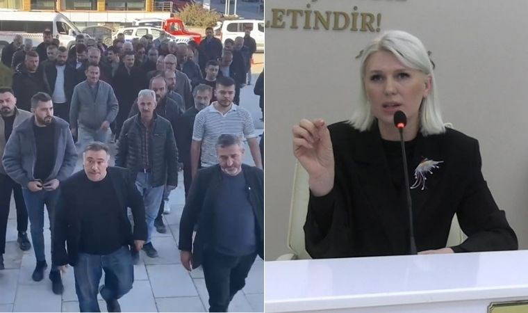 Dolmuşçular toplantıya girdi