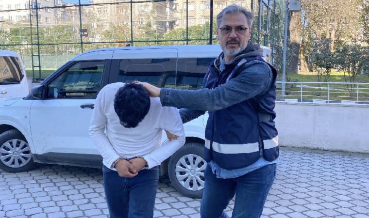 Samsun'da yolda yürüyen kadına tacizde bulunup, darbetmişti: Yakalandı!