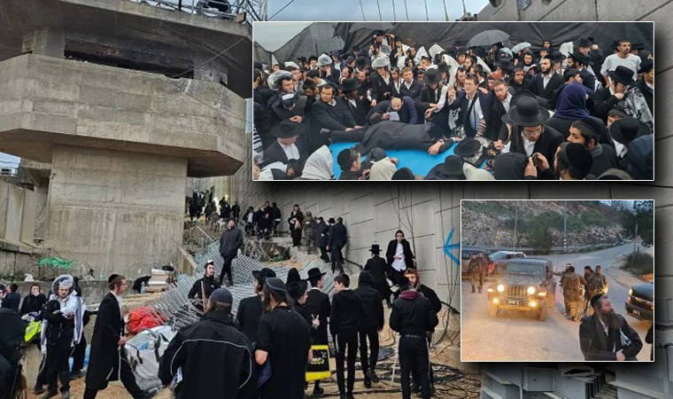 Aşırı dinci Yahudiler İsrail ordusu korumasında Lübnan'a girdi