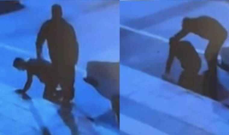 Mersin’de sokak ortasında bıçaklı saldırı: Dehşet anları kamerada