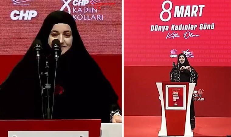 8 Mart etkinliğine damga vuran anlar