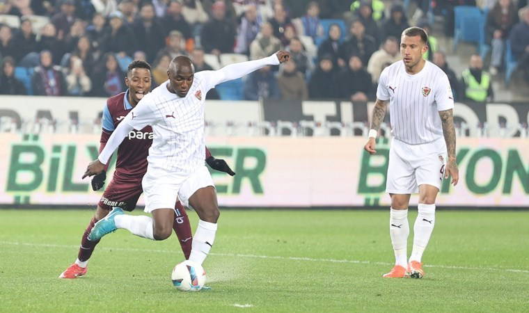 Papara Park'ta büyük sürpriz: Hatayspor, Trabzonspor'u 2 golle devirdi!