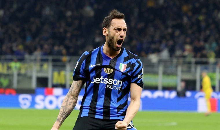 Hakan Çalhanoğlu attı, Inter 2-0'dan döndü!