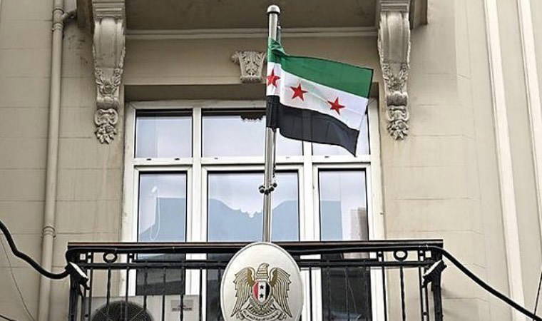 Şişli'deki Suriye Başkonsolosluğu önünde polis ablukası: Yollar kapatıldı