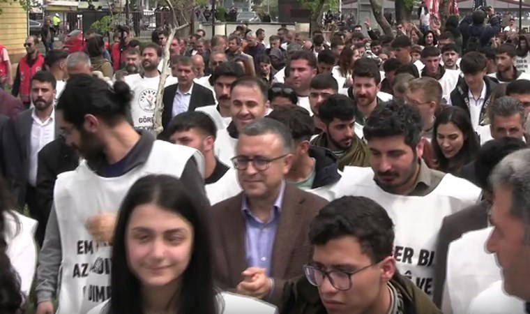 Öcalan’ın doğum gününü kutlamak için Şanlıurfa’ya yürüyüş başlattılar