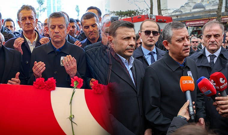 Özgür Özel, Volkan Konak'ın cenazesine katıldı: 'İstanbul'un iradesine yapılan darbeye ilk tepkiyi veren sanatçılardandı'