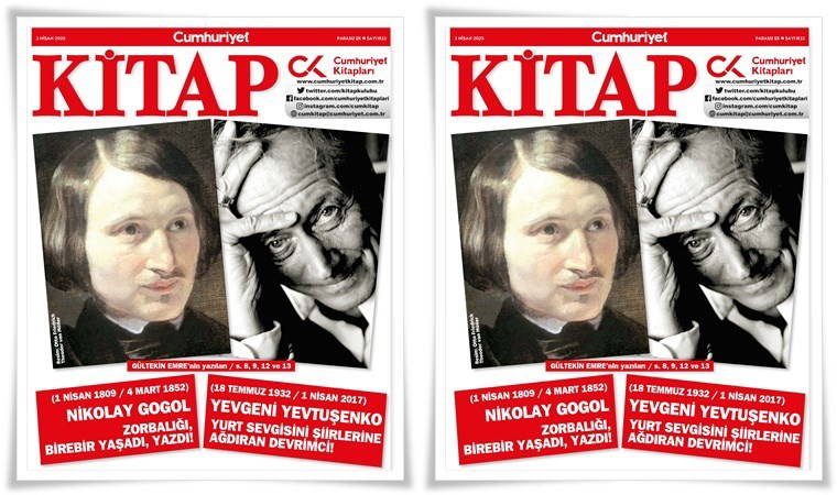 BUGÜN günlerden Cumhuriyet Kitap! Sayı 1833! / 3 Nisan 2025