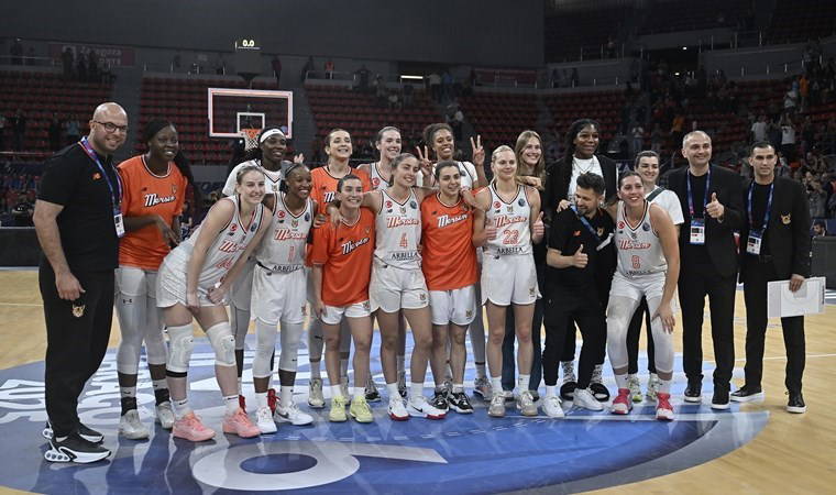 Çimsa ÇBK Mersin, Euroleague'de yarı finale yükseldi!