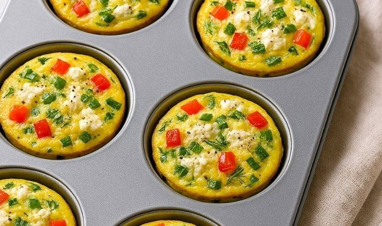 Kahvaltılara farklılık katacak pratik lezzet: Lor peynirli muffin tarifi