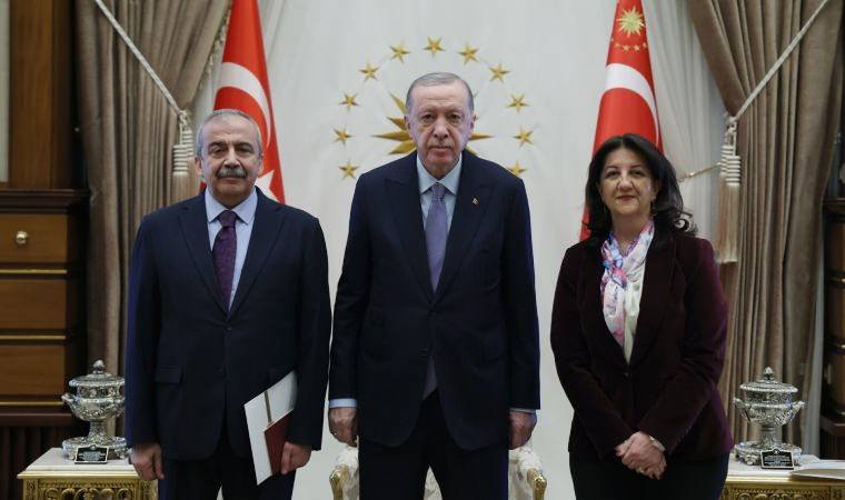 13 yıl sonra ilk görüşme: Erdoğan ile DEM Parti görüşmesi sona erdi