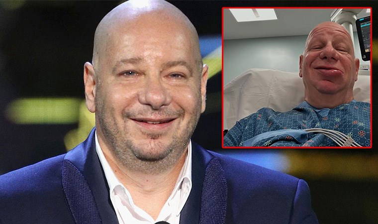 Ünlü komedyen Jeff Ross dondurma yedi, hastanelik oldu!