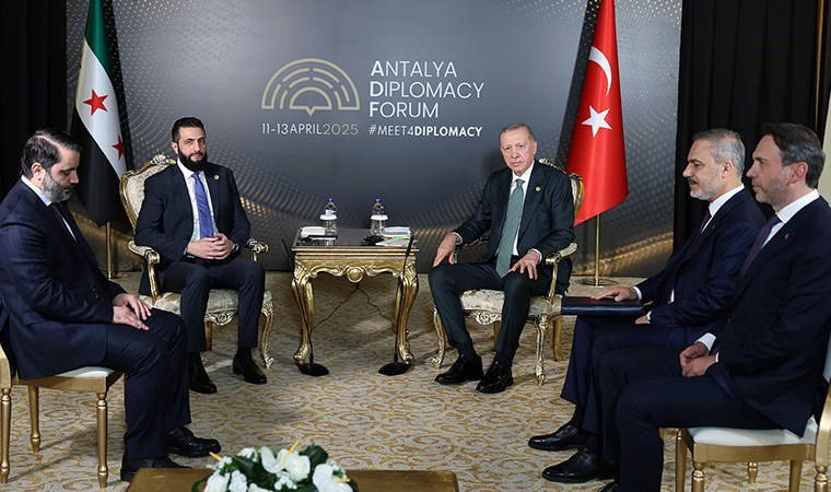 Erdoğan ile Colani Antalya'da bir araya geldi