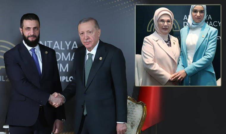 Cumhurbaşkanı Erdoğan ve Şara bir araya geldi