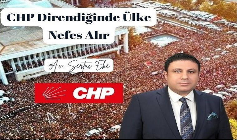 CHP'li Avukat Sertaç Eke'den 'Saraçhane bağı' vurgusu: 'Siyaset tarzının değişimi olmalı'