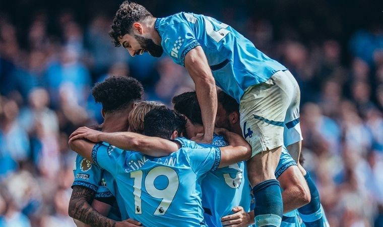 7 gollü maçta kazanan Manchester City!