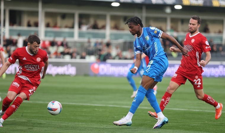 Bodrum - Antalyaspor maçında gol sesi çıkmadı!