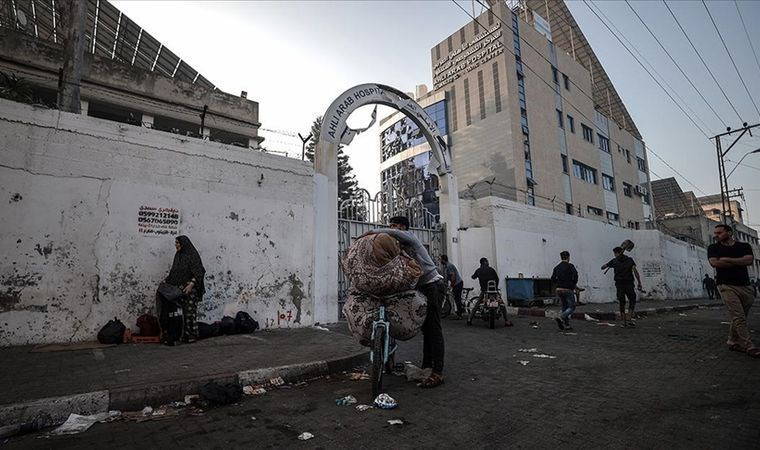 İsrail'den El-Ehli Baptist Hastanesi'ne hava saldırısı