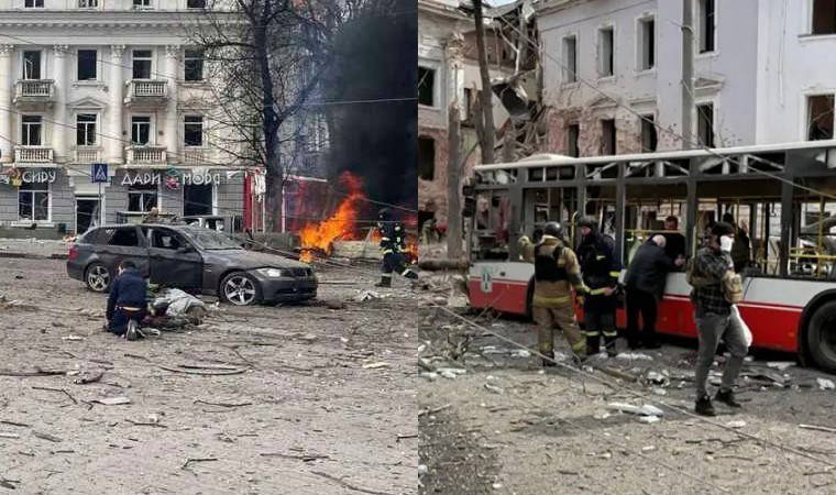 Rusya’dan Ukrayna’ya balistik füze saldırısı