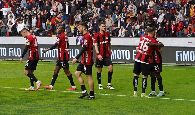 Hatayspor skoru koruyamadı: Gaziantep FK, 2 maç sonra kazandı!