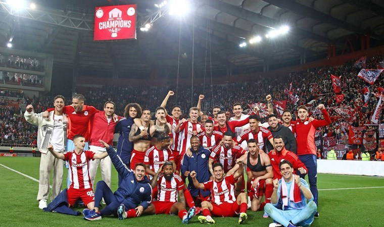 Yunanistan'da şampiyon Olympiakos