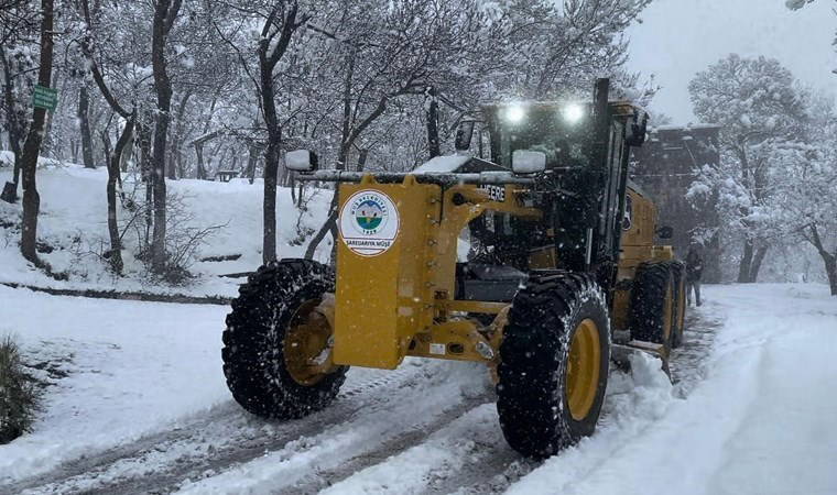 Muş'ta 55 köy yolu kardan kapandı!