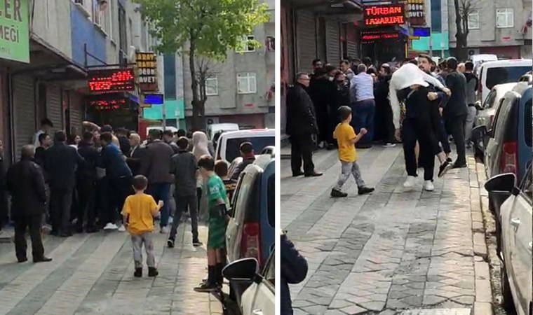 Sultangazi'de ortalık karıştı: Düğün salonunda çıkan kavga sokağa taştı!