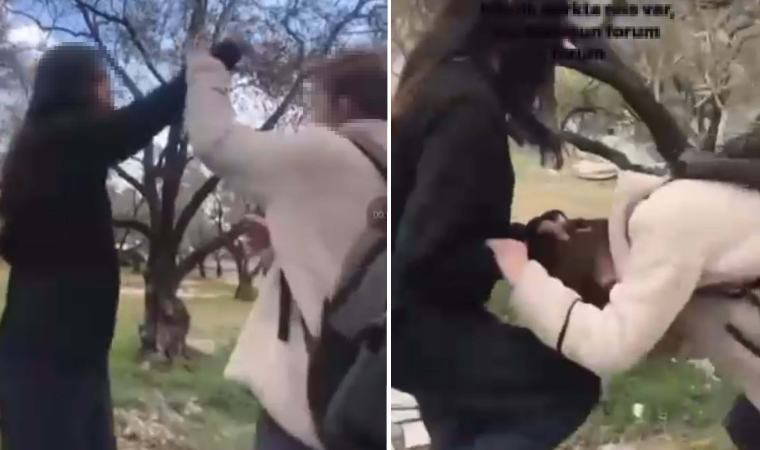 Muğla'da 13 yaşındaki kız öğrenci arkadaşını darbetti: O anlar kameraya yansıdı