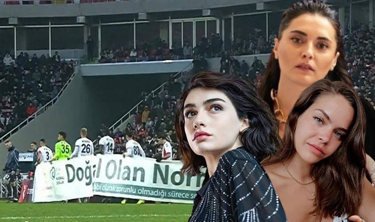 Ünlülerden 'Doğal Olan Normal Doğum' pankartına tepki