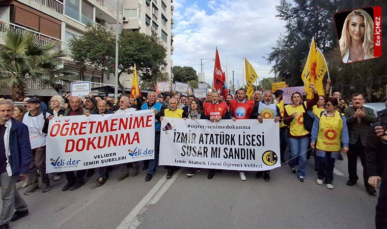 İzmir Atatürk Lisesi'nde öğretmen atamalarına tepki: 'Süreç tamamen siyasi'