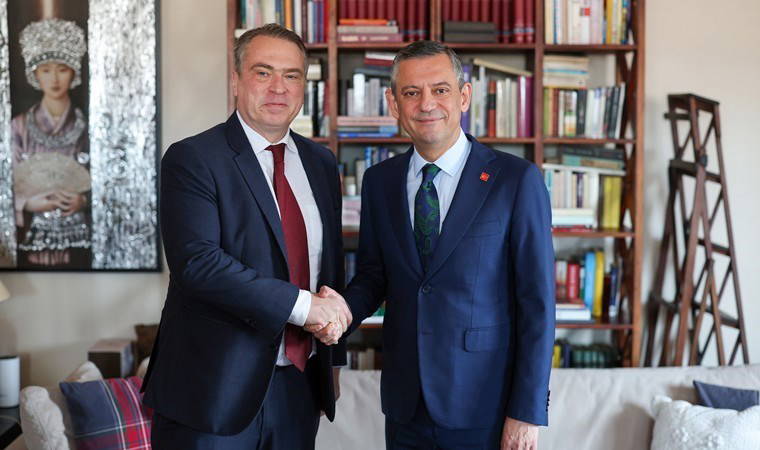 Özgür Özel, AB üyesi ülkelerin büyükelçileriyle bir araya geldi